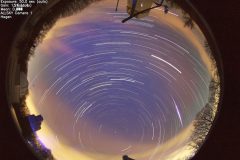 Feuerkugel vom 29. November 2025 gegen 01:15 Uhr (Foto: AllSky-Kamera der Sternwarte Hagen)