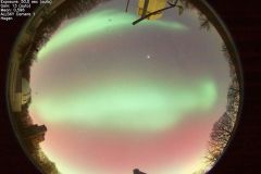 Polarlicht am 19.01.2026 um 22:47 Uhr MEZ über Hagen (Foto: AllSky-Kamera der Volkssternwarte Hagen)