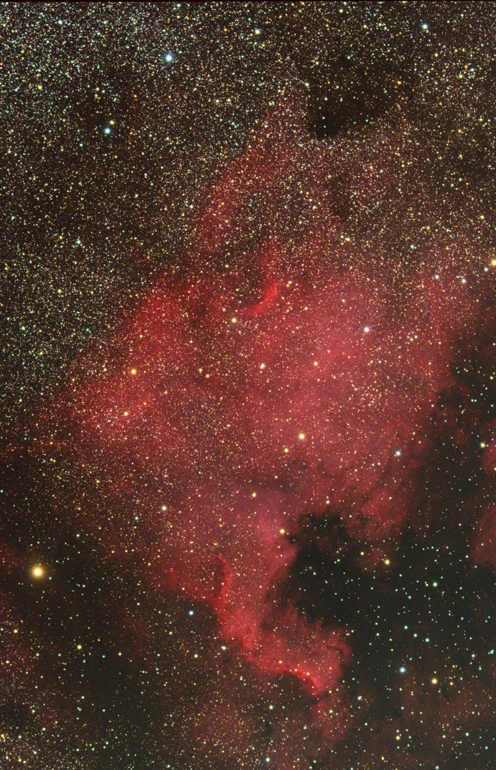 Nordamerikanebel NGC7000 im Sternbild Schwan (Foto: Kamila Cymorek)