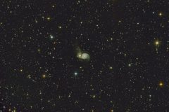 Galaxie Messier 51 im Sternbild Jagdhunde (Foto: Kamila Cymorek)