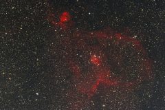 Herznebel IC1805 im Sternbild Kassiopeia (Foto: Kamila Cymorek)
