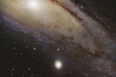 Andromedagalaxie Messier 31 (Foto: Dirk Panczyk, Bildbearbeitung: Christoph Treß)