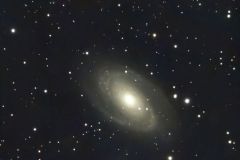Galaxie Messier 81 im Sternbild Großer Bär (Foto: Jugendgruppe der Sternwarte Hagen)