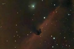 Pferdekopfnebel im Sternbild Orion (Foto: Jugendgruppe der Sternwarte Hagen)