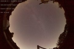 Perseiden-Meteor vom 12.08.2024 um 00:28 Uhr MESZ (Foto: AllSky-Kamera der Sternwarte Hagen)
