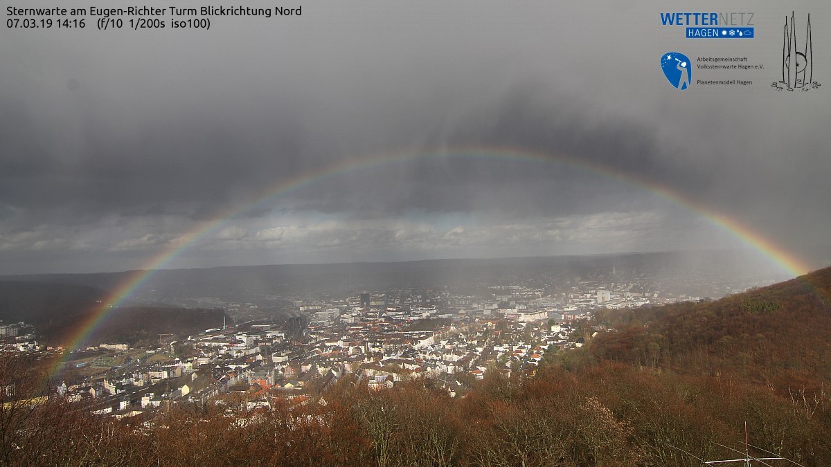 Regenbogen über Hagen