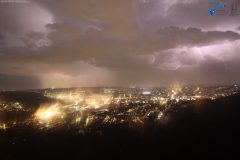 Gewitter über Hagen am 31.03.2024