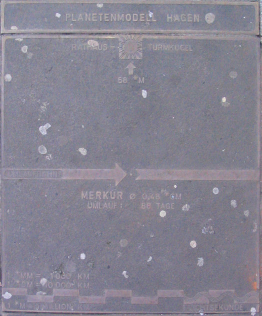 Bodenplatte Merkur