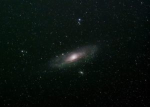 Galaxie Messier 31 im Sternbild Andromeda (Foto: Stefan Erbe)