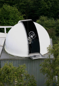 Kuppel mit Hypergraph-Teleskop (Foto: Marcel Klein)